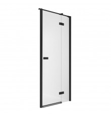 Дверь в нишу NEW TRENDY REFLEXA BLACK R 100x200 EXK-4903 (черный)