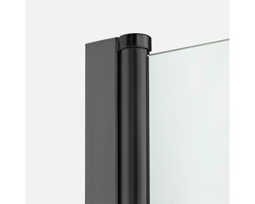 Шторка для ванны NEW TRENDY NEW SOLEO BLACK 80x140 P-0070 (черный) Elit-san.ru
