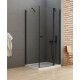 Душевое ограждение NEW TRENDY NEW SOLEO BLACK 90x110x195 K-0680 (черный) Elit-san.ru