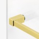 Душевое ограждение NEW TRENDY AVEXA GOLD BRUSHED R 80x80x200 EXK-3041 (брашированное золото) Elit-san.ru