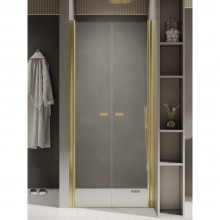 Дверь в нишу NEW TRENDY NEW SOLEO LIGHT GOLD 110x195 D-0458A (светлое золото)