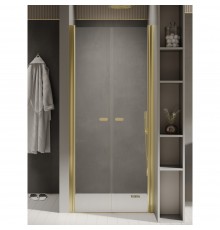 Дверь в нишу NEW TRENDY NEW SOLEO LIGHT GOLD 110x195 D-0458A (светлое золото)