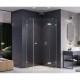 Душевое ограждение NEW TRENDY EVENTA R 90x90x200 EXK-4614 (хром) Elit-san.ru