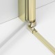 Дверь в нишу NEW TRENDY NEW SOLEO LIGHT GOLD 90x195 D-0482A-WK (светлое золото) Elit-san.ru