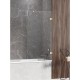 Шторка для ванны NEW TRENDY AVEXA GOLD SHINE 60x150 EXK-2171-WP (золото) Elit-san.ru