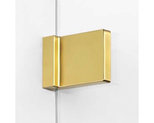 Душевое ограждение NEW TRENDY AVEXA GOLD BRUSHED L 100x80x200 EXK-3859 (брашированное золото) Elit-san.ru