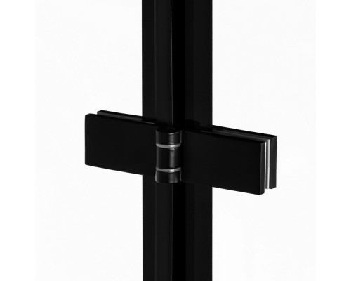 Шторка для ванны NEW TRENDY SUPERIA BLACK 100 см P-0055 R (черный) Elit-san.ru