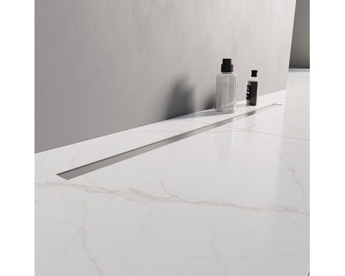 Душевой трап NEW TRENDY CHROME BRUSHED 60 см OL-0086 (нерж. сталь) Elit-san.ru