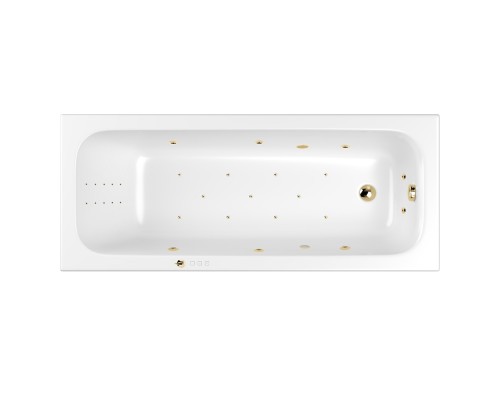 Ванна WHITECROSS Vibe 170x70 "ULTRA NANO" (золото) Ванна WHITECROSS Vibe 170x70 "ULTRA NANO" (золото)