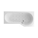 Ванна EXCELLENT Be Spot 160x80 (правая) RELAX (хром) Elit-san.ru