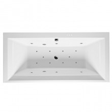 Ванна EXCELLENT Crown Grand 190x90 "RELAX" (хром)