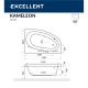 Ванна EXCELLENT Kameleon 170x110 (правая) LINE (бронза) Elit-san.ru