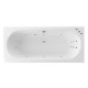 Ванна EXCELLENT Oceana Slim 180x80 SMART (хром) Elit-san.ru