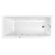 Ванна WHITECROSS Wave Slim 150x70 ULTRA NANO (хром) Elit-san.ru