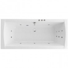 Ванна EXCELLENT Aquaria Lux 180x80 "SMART" (хром)