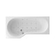 Ванна EXCELLENT Be Spot 160x80 (левая) RELAX (хром) Elit-san.ru