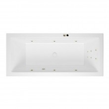 Ванна EXCELLENT Heaven Slim 170x75 "LINE" (бронза)