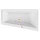 Ванна EXCELLENT Sfera 170x100 (правая) SOFT (золото) Elit-san.ru