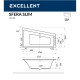 Ванна EXCELLENT Sfera 170x100 (правая) SOFT (золото) Elit-san.ru