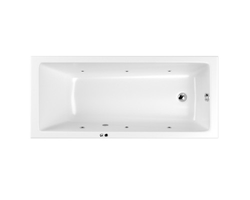 Ванна WHITECROSS Wave 175x70 "SOFT" (хром)