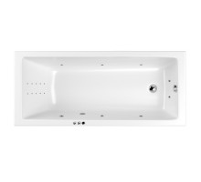 Ванна WHITECROSS Wave Slim 150x70 "SMART NANO" (хром)