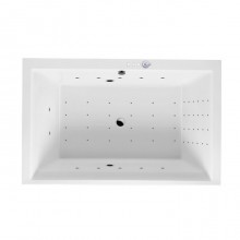 Ванна EXCELLENT Crown Lux 190x120 "NANO" (хром)