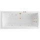 Ванна EXCELLENT Aquaria Lux 180x80 LINE (золото) Elit-san.ru
