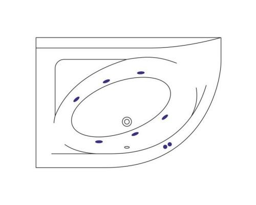 приобрести Ванна EXCELLENT Aquarella 150x100 (левая) SOFT (золото) в магазине сантехники Elit-san.ru Ванна EXCELLENT Aquarella 150x100 (левая) SOFT (золото) Elit-san.ru