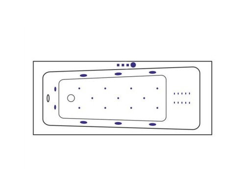 заказать Ванна EXCELLENT Ava 170x70 ULTRA NANO (хром) в магазине сантехники Elit-san.ru Ванна EXCELLENT Ava 170x70 ULTRA NANO (хром) Elit-san.ru