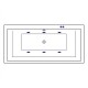 Ванна EXCELLENT Crown Grand 190x90 SOFT (бронза) Elit-san.ru