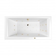 Акриловая гидромассажная ванна 170x80 см Whitecross Savia Duo 0103.170080.100.ULTRA.GL