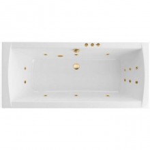 Ванна EXCELLENT Aquaria Lux 180x80 "SMART" (золото)