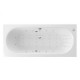 Ванна EXCELLENT Oceana Slim 160x75 NANO (хром) Elit-san.ru