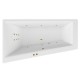 Ванна EXCELLENT Sfera Slim 170x100 (левая) LINE (бронза) Elit-san.ru