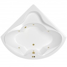 Ванна WHITECROSS Konsul 150x150 "SOFT" (золото)