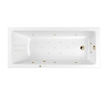 Ванна WHITECROSS Wave Slim 150x70 "ULTRA NANO" (золото)