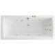 Ванна EXCELLENT Aquaria Lux 180x80 LINE (бронза) Elit-san.ru