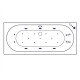 Ванна EXCELLENT Oceana Slim 160x75 ULTRA (хром) Elit-san.ru