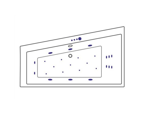 купить Ванна EXCELLENT Sfera 170x100 (левая) ULTRA (золото) в магазине сантехники Elit-san.ru Ванна EXCELLENT Sfera 170x100 (левая) ULTRA (золото) Elit-san.ru