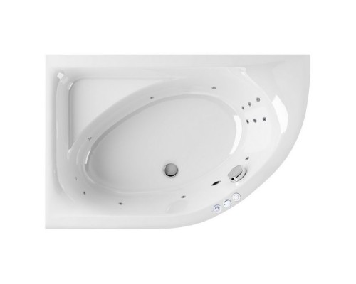 купить Ванна EXCELLENT Aquarella 150x100 (левая) SMART (хром) в магазине сантехники Elit-san.ru Ванна EXCELLENT Aquarella 150x100 (левая) SMART (хром) Elit-san.ru