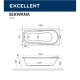 Ванна EXCELLENT Sekwana 170x75 RELAX (хром) Elit-san.ru