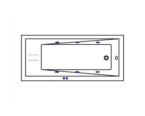 приобрести Ванна WHITECROSS Wave 160x80 LINE NANO (золото) в магазине сантехники Elit-san.ru Ванна WHITECROSS Wave 160x80 LINE NANO (золото) Elit-san.ru