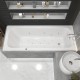 Ванна WHITECROSS Vibe 180x75 ULTRA NANO (хром) Elit-san.ru