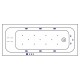 Ванна WHITECROSS Vibe 180x75 ULTRA NANO (хром) Elit-san.ru