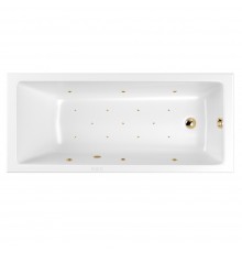 Ванна WHITECROSS Wave Slim 175x70 "RELAX" (золото)