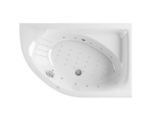 заказать Ванна EXCELLENT Aquarella 170x110 (правая) NANO (хром) в магазине сантехники Elit-san.ru Ванна EXCELLENT Aquarella 170x110 (правая) NANO (хром) Elit-san.ru