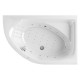Ванна EXCELLENT Aquarella 170x110 (правая) NANO (хром) Elit-san.ru