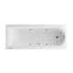 Ванна EXCELLENT Aurum Slim 150x70 HYDRO (хром) Elit-san.ru