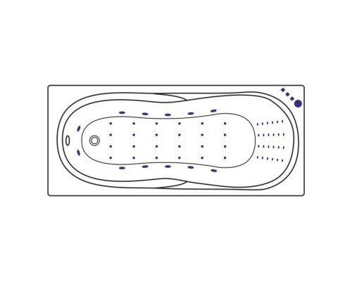 купить Ванна EXCELLENT Sekwana 170x75 NANO (хром) в магазине сантехники Elit-san.ru Ванна EXCELLENT Sekwana 170x75 NANO (хром) Elit-san.ru