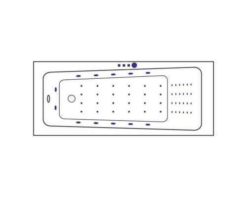 купить Ванна EXCELLENT Ava 170x70 NANO (хром) в магазине сантехники Elit-san.ru Ванна EXCELLENT Ava 170x70 NANO (хром) Elit-san.ru